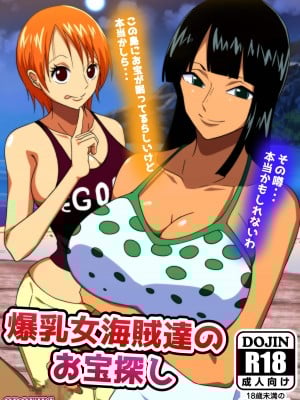 [Q同人] 爆乳女海賊達のお宝探し (ワンピース) [KOKORO个人汉化]_02