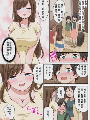 [桃乃ぺぺ] イトコのお姉ちゃんにエッチなマッサージをされる話 [cqxl自己汉化]_02
