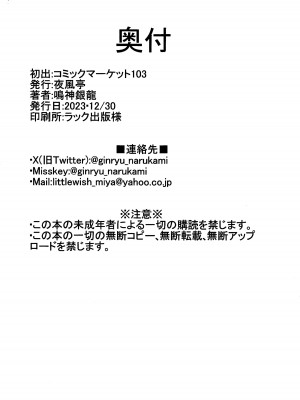 (C103) [夜風亭 (鳴神銀龍)] 旅人さんが悪いのですよ・・・ (原神) [黎欧出资汉化]_25