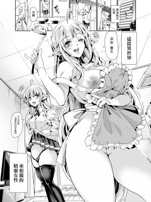 [弥美津峠 (鳳まひろ)] スケベエルフ姉妹、婚活に来る 総集編｜好色精靈姊妹為找老公而來 總集篇 [中文] [無修正]_0010