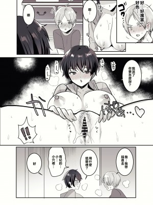 [めいめいこ (めーすけ)] 友達だもんね?～巨乳女友達に迫られて朝までガチ生交尾!～ [中国翻訳]_COLOR_24