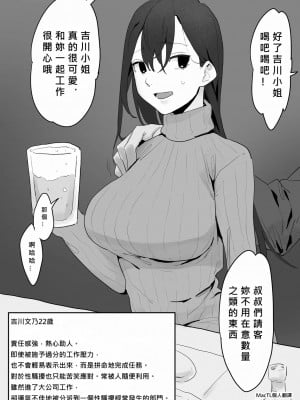 [ボド山] 忘年會で重役に持ち帰られてしまう新入社員ちゃん [MacTL個人翻譯]