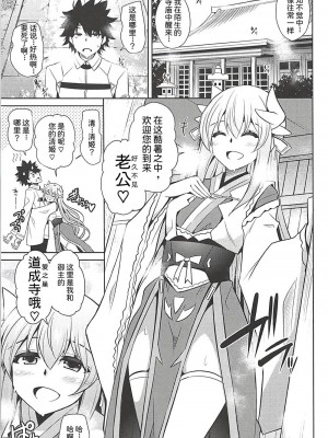 (C94) [何処までも蒼い空に浮かぶ肉。 (肉そうきゅー。)] 愛は重いほうがイイに決まってる! (Fate／Grand Order) [中国翻訳]_04