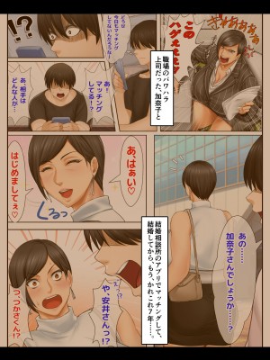 [自由いんぽん党 (森乃くま)]  ブラック企業で僕にパワハラを繰り返す超年上の女上司（42歳）と結婚相談所でマッチングしたので好き放題、ヤってみた！2_049