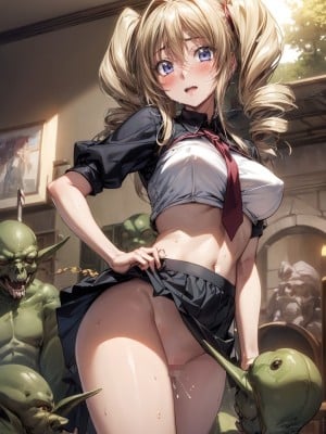 ハイスクールD×D 哥布林 CG_0090