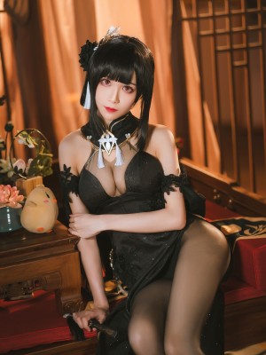 Tomoyo酱-碧蓝航线-镇海旗袍_03