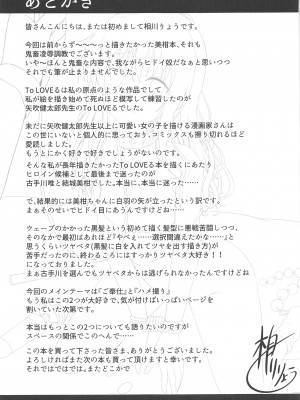 (C103) [あいいろさくら (相川りょう)]  美柑のえっちなほん  (To LOVEる -とらぶる-)_34