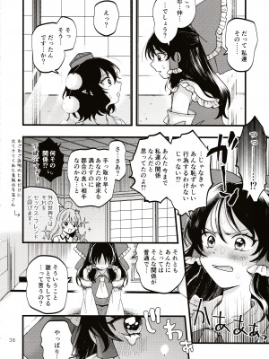 (第百三十八季 文々。新聞友の会) [seseri (守崎)] ルベウスの寛解 (東方Project)_37