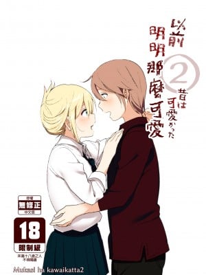 [すぺ (なかに)] 昔は可愛かった2｜以前明明那麼可愛2 [中国翻訳] [無修正] [DL版]