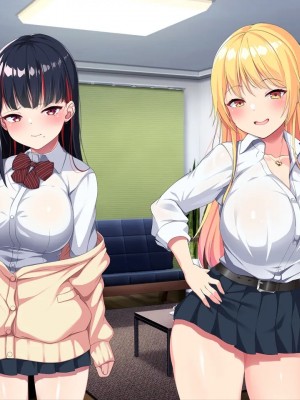 [クレージュトライ (夜太弄)] 疲れたおじさんにギャルが派遣されてちんぽ癒してくれるってマジ!？_263