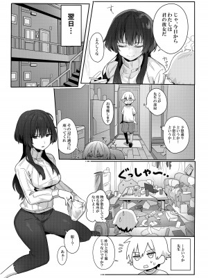 [エイキ屋 (エマ)] 年増処女教師と変態ショタ ～教師はショタに従いお風呂が禁止されています～_04