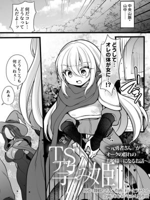[あむぁいおかし製作所 (舞鶴やちよ、れいとうみかん)] TS孕み姫 ～元勇者さんがオークの群れのお姫様♀になるお話～_02