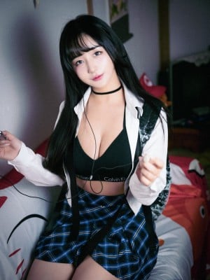 [한지나] 지나의 교복 생활 Dark ver_O1J7Zxt0BZp_tv29