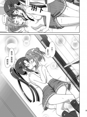 [夢幻機動舎 (比良泉)] シロミケがエッチするだけ (ハイスクール・フリート)｜小白和明明只是在色色而已 [透明声彩汉化组] [DL版]_33