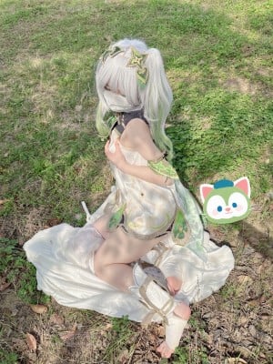 软萌兔兔酱 - 纳西妲 with GIF_068