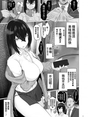 [ジャッキー] 感覚遮断×パパ活 は？私が感じてるわけないだろバカが [中国翻訳]_02