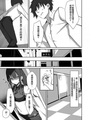 [むおとラボ (むおと)] デリヘル呼んだらサオリが来てそのままえっちしたあとのほん② (ブルーアーカイブ) ｜叫了外送妹來的卻是沙織於是便將計就計2 [中文] [無修正]_0009
