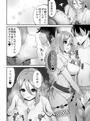 (C101) [ちょこれぃとじゃむ (森乃こあら)] 水着のお姉ちゃんと夜の海でえっちする本 (プリンセスコネクト!Re：Dive)_03