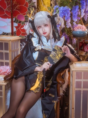萌芽儿 - 白兔和服_11