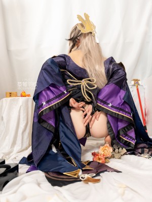 [草莓羽衣][黒ギャル八重神子]墨桜色の夜笙雅芸_27