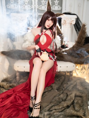 [Momoko葵葵&瓜希酱] 碧蓝航线赤城&加贺 礼服_29