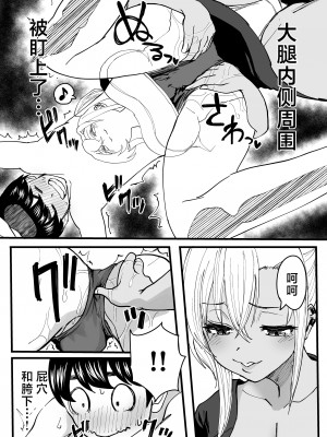 (C103) [黒ハム屋 (黒須)] 黒ギャルメンエス嬢がヤらせてくれる話 [DL版] [中国翻訳]_18