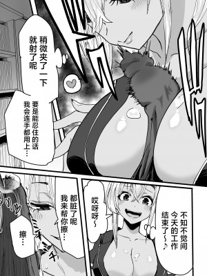 (C103) [黒ハム屋 (黒須)] 黒ギャルメンエス嬢がヤらせてくれる話 [DL版] [中国翻訳]_22