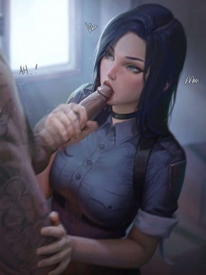 [皮断腿个人汉化] [Hoobamon] Reward 92 Comic - Officer Caitlyn | 皮城女警同人本 (League of Legends)_12