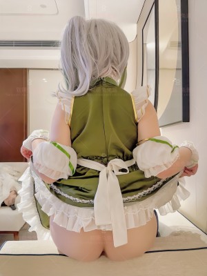 [软萌兔兔酱]反差秘书续集-小草神女仆_18