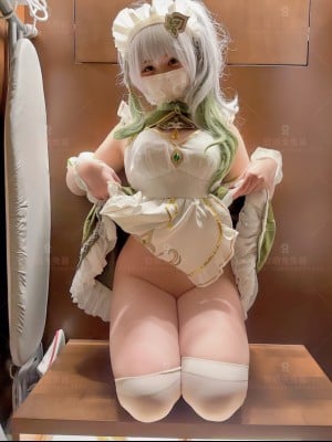 [软萌兔兔酱]反差秘书续集-小草神女仆_15