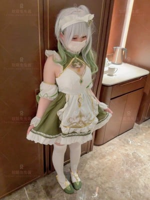 [软萌兔兔酱]反差秘书续集-小草神女仆_24