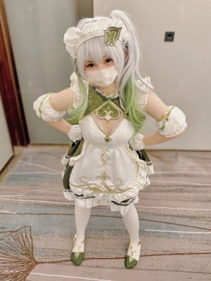[软萌兔兔酱]反差秘书续集-小草神女仆_23