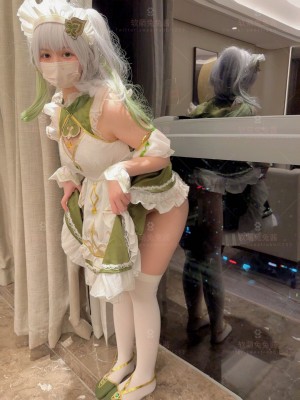 [软萌兔兔酱]反差秘书续集-小草神女仆_31