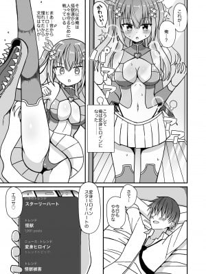 [きーぷあうと] 女体化して変身ヒロインになったけど金欠なので身体を売ったらメスにされた_04