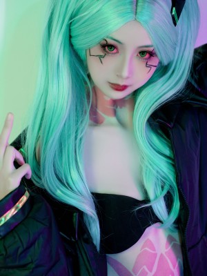 [金鱼 kinngyo｜花音栗子] 赛博朋克 边缘行者 Rebecca_20