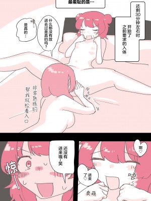 [アマイ少女工房 (雨居めいでん)] サイコレズ先輩が1000本売れた記念にレズ風俗に行ってきましたレポ [透明声彩汉化组]_32