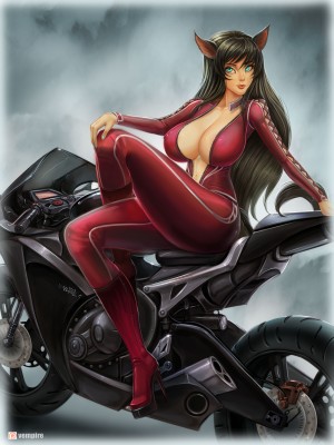 Artist Galleries ___ Vempire_0998_Olivia_Bike_Pinup_G