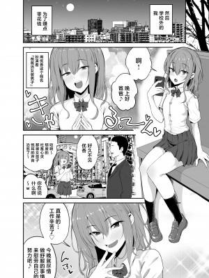 (同人誌) [ハイパー放牧場 (ヒツジンクス)] パパ活でオンナノコ♂になっちゃった⁉ (オリジナル) [中国翻訳]_04