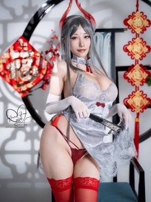 雨波 HaneAme Original New Year Dragon Qipao_04