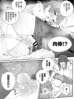 [PLATONiCA (にょるべえ)]  わたしの風紀を乱すんじゃない!!! ～性欲つよつよふたなり風紀委員長が男の娘で乱れちゃったそのワケ～ [中国翻訳]_08