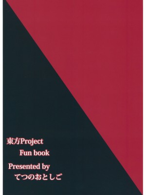 (例大祭10) [てつのおとしご (チロリアン)] Nuento (東方Project) [中国翻訳]_28