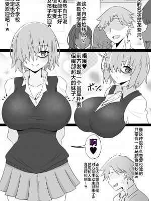 [4UU] 『カルデア学園BBちゃんねる部』シリーズ 第10話 〜後輩マシュ編〜 (Fate／Grand Order) [不咕鸟汉化组]