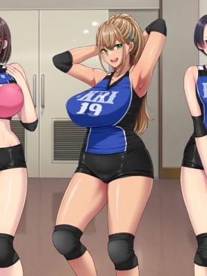 (同人CG集) [きれいなお姉さんは好きです会] ドスケベおっぱい ママさんバレー生ハメ合宿 合宿所の管理人の僕がムラムラママさんたちにヤリたい放題！_136