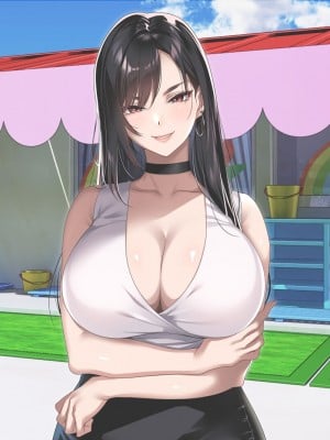 [アイチルワークス (林チェリー)] エッチな未亡人に誘惑され、妻がいるのに孕ませた話_028