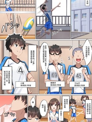 [くらげのすいそう (葉隠くらげ)] ようこそザコマゾバレーボール部へ [中国翻訳]_05