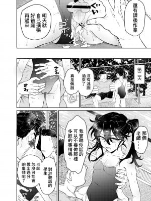 [blue lung] なまいき教え子♂にスク水着せて個別性指導! ｜強迫囂張的學生穿上校園泳衣進行個人性指導！[中国翻訳]_12