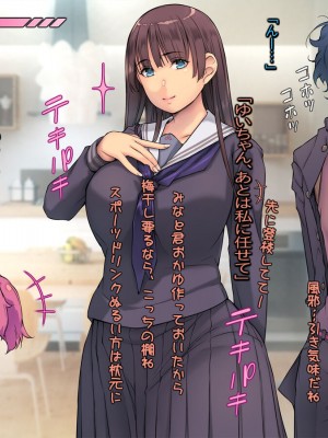 [いちごクレープ大盛組] 兄のセックス現場に出くわす妹【兄の恋人は憧れの清楚系生徒会長】_032