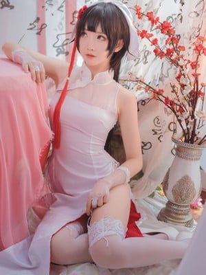 [喵糖映画] HML.017 高雄白旗袍_15