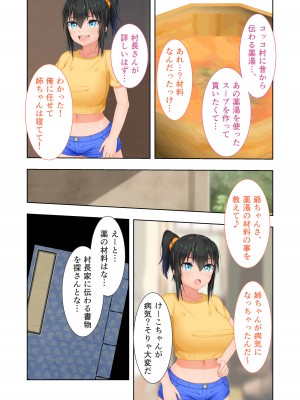 [どろっぷす! (大人のSEXY絵本)] 新生 むっち無知 田舎性活 デジタルコミカライズ ～男勝りなカノジョに真夏の汗だく指導～ モザイクコミック総集編_006