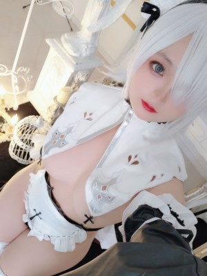 [日奈娇] 2B奶盖女仆_062